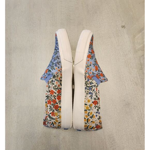 Keds x Rifle Paper Co Sneakers Slip on Floral SZ 7.5 Women's - Picture 4 of 9